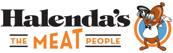 Halendas Fine Foods Logo Vertical